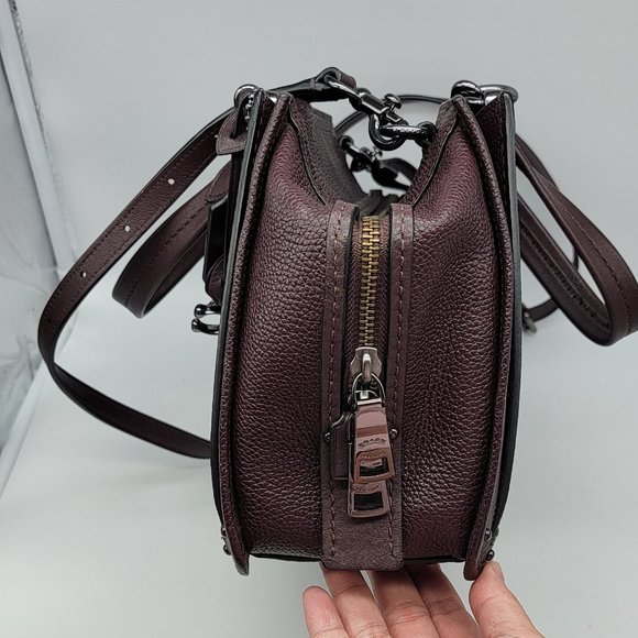 Coach Dreamer Satchel Oxblood 38551 - Picture 4 of 8